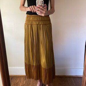 Anthropologie Pleated Skirt (fits like an XS and XXS)